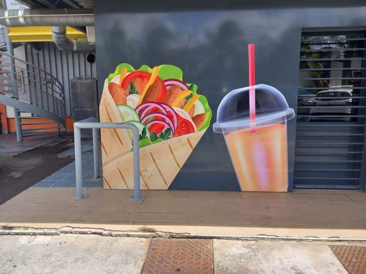 Pose de marquage publicitaire Guadeloupe